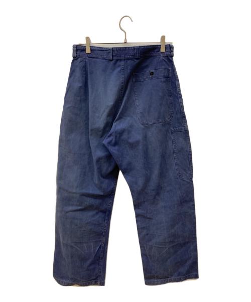 USED（ユーズド）USED (ユーズド) フレンチワークパンツ ネイビー サイズ:Freeの古着・服飾アイテム