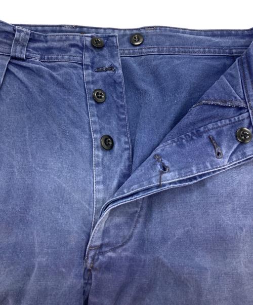 USED（ユーズド）USED (ユーズド) フレンチワークパンツ ネイビー サイズ:Freeの古着・服飾アイテム