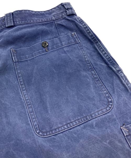 USED（ユーズド）USED (ユーズド) フレンチワークパンツ ネイビー サイズ:Freeの古着・服飾アイテム