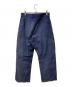 USED (ユーズド) フレンチワークパンツ ネイビー サイズ:Free：6000円