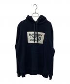 BURBERRYバーバリー）の古着「ロゴパーカー」｜ブラック