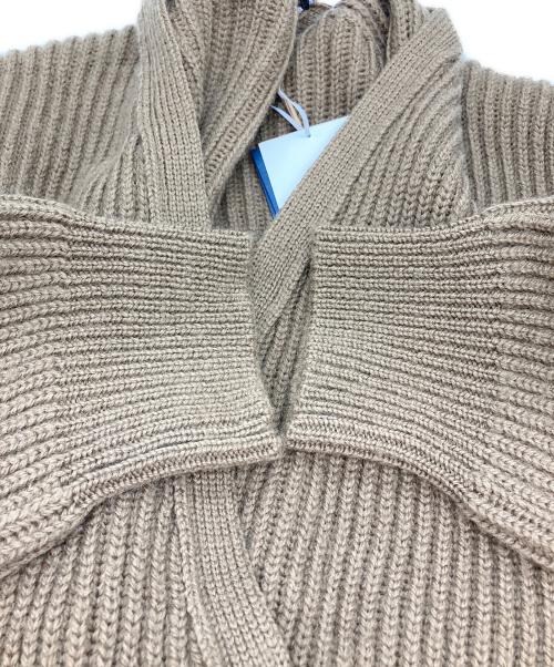 KOLOR（カラー）KOLOR (カラー) レイヤード ニットカーディガン ブラウン サイズ:3の古着・服飾アイテム