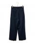TODAYFUL (トゥデイフル) Doubletuck Twill Trousers/タックワイドパンツ ブラック サイズ:38：15000円