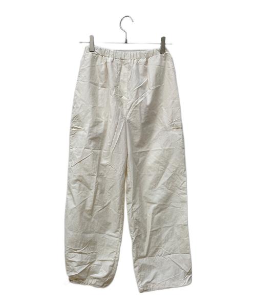 OHOTORO（オオトロ）OHOTORO (オオトロ) ナイロンカーゴパンツ アイボリー サイズ:- 未使用品の古着・服飾アイテム