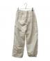 OHOTORO (オオトロ) ナイロンカーゴパンツ アイボリー サイズ:- 未使用品：6000円