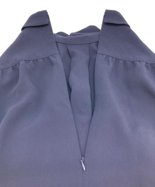 theory luxe（セオリーリュクス）theory luxe (セオリーリュクス) 長袖ブラウス ネイビー サイズ:38の古着・服飾アイテム