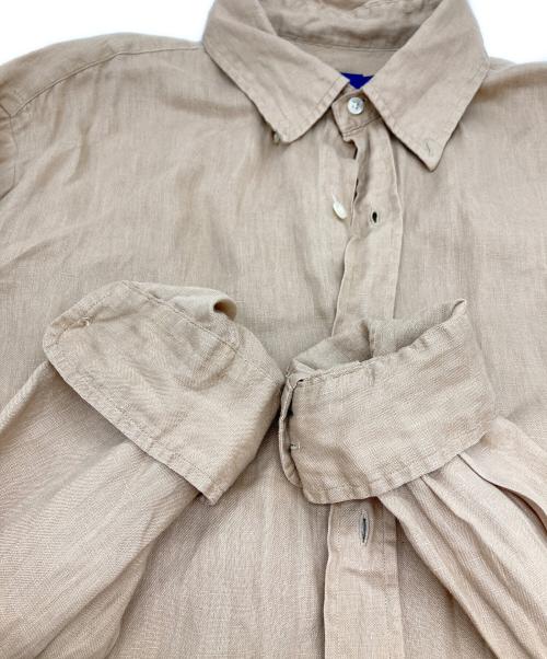 POLO RALPH LAUREN（ポロ・ラルフローレン）POLO RALPH LAUREN (ポロ・ラルフローレン) リネンシャツ ベージュ サイズ:Ⅼの古着・服飾アイテム