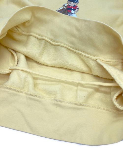 POLO RALPH LAUREN（ポロ・ラルフローレン）POLO RALPH LAUREN (ポロ・ラルフローレン) ポロベアフリースフーディ イエロー サイズ:Lの古着・服飾アイテム