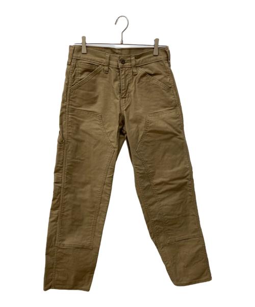 LEVI'S（リーバイス）LEVI'S (リーバイス) ダブルニーペインターパンツ ブラウン サイズ:28の古着・服飾アイテム
