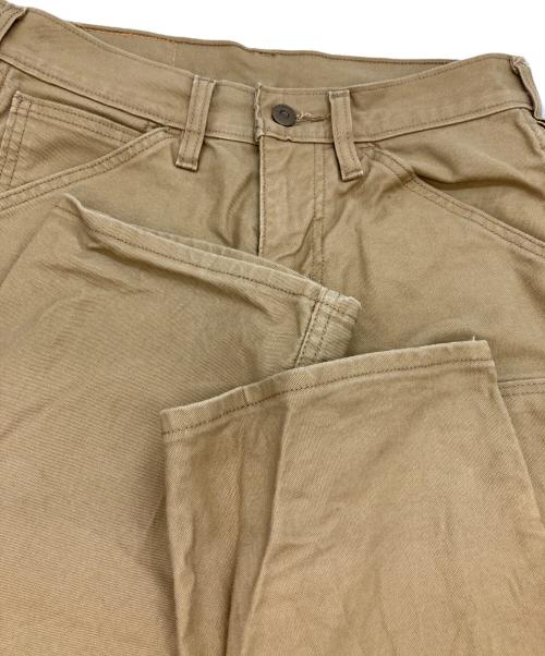 LEVI'S（リーバイス）LEVI'S (リーバイス) ダブルニーペインターパンツ ブラウン サイズ:28の古着・服飾アイテム