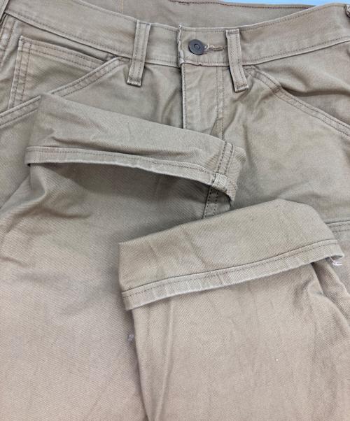 LEVI'S（リーバイス）LEVI'S (リーバイス) ダブルニーペインターパンツ ブラウン サイズ:28の古着・服飾アイテム