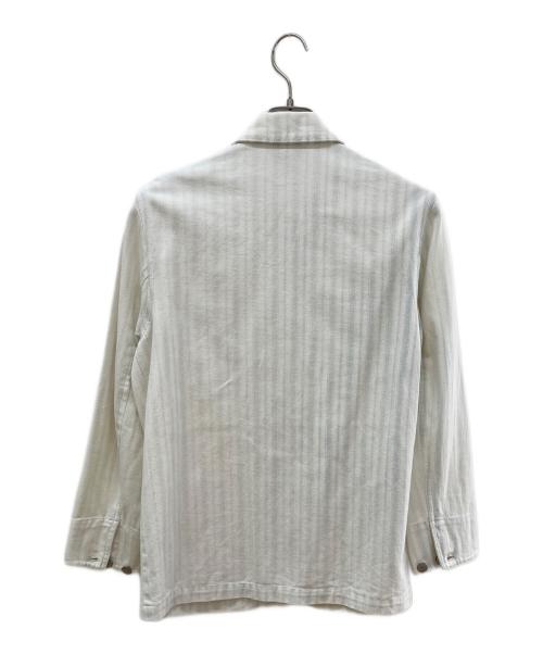 LAUREN RALPH LAUREN（ローレンラルフローレン）LAUREN RALPH LAUREN (ローレンラルフローレン) カバーオール ホワイト×グリーン サイズ:Sの古着・服飾アイテム