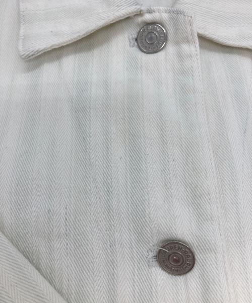 LAUREN RALPH LAUREN（ローレンラルフローレン）LAUREN RALPH LAUREN (ローレンラルフローレン) カバーオール ホワイト×グリーン サイズ:Sの古着・服飾アイテム