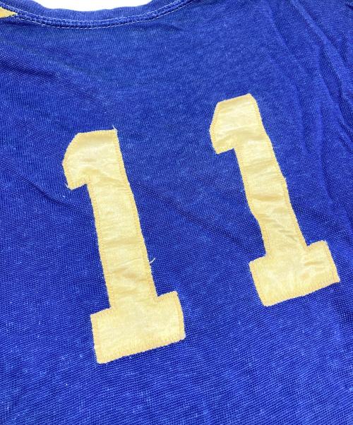 USED（ユーズド）USED (ユーズド) レーヨンゲームシャツ ネイビー×イエロー サイズ:‐の古着・服飾アイテム