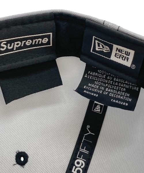 SUPREME（シュプリーム）Supreme (シュプリーム) New Era (ニューエラ) BOX LOGO MESH BACK CAP/メッシュキャップ ブラック サイズ:7 3/4の古着・服飾アイテム