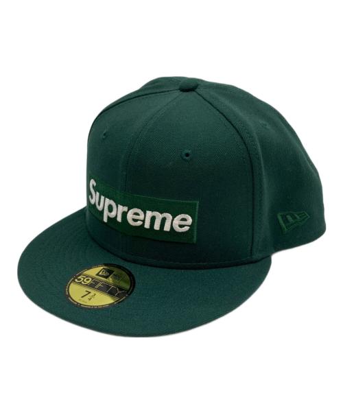 SUPREME（シュプリーム）Supreme (シュプリーム) New Era (ニューエラ) Money Box Logo CAP/キャップ グリーン サイズ:7　3/4 未使用品の古着・服飾アイテム