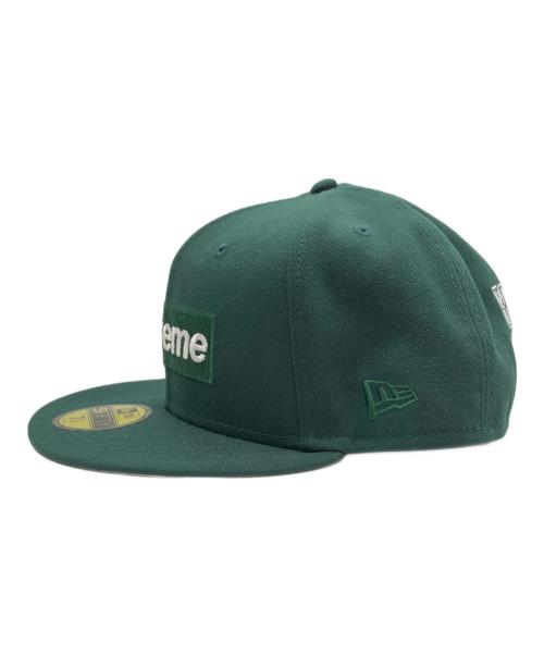 SUPREME（シュプリーム）Supreme (シュプリーム) New Era (ニューエラ) Money Box Logo CAP/キャップ グリーン サイズ:7　3/4 未使用品の古着・服飾アイテム