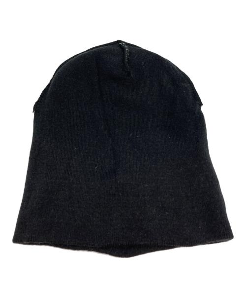 SUPREME（シュプリーム）Supreme (シュプリーム) big logo beanie/ニット帽 ブラック×ホワイトの古着・服飾アイテム