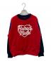 HUMAN MADE（ヒューマンメイド）の古着「ロゴスウェット」｜レッド×ネイビー