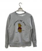 Champion REVERSE WEAVE×DISNEYチャンピオン リバース ウィーブ×ディズニー）の古着「プリントスウェット」｜グレー