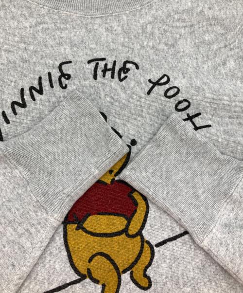 Champion REVERSE WEAVE（チャンピオン リバース ウィーブ）Champion REVERSE WEAVE (チャンピオン リバース ウィーブ) Disney (ディズニー) プリントスウェット グレー サイズ:Ⅼの古着・服飾アイテム