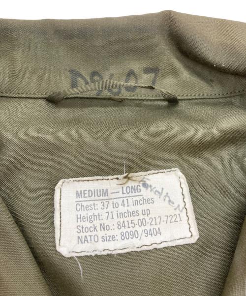 US ARMY（ユーエスアーミー）US ARMY (ユーエスアーミー) CVCタンカースフライトジャケット カーキ サイズ:M-Lの古着・服飾アイテム