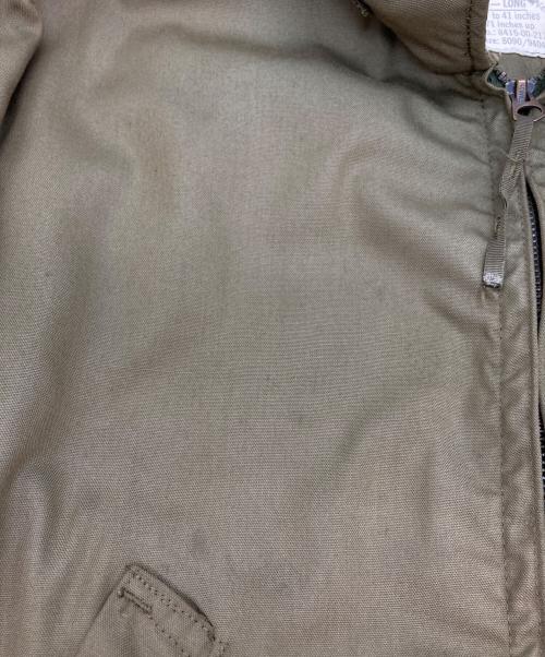 US ARMY（ユーエスアーミー）US ARMY (ユーエスアーミー) CVCタンカースフライトジャケット カーキ サイズ:M-Lの古着・服飾アイテム