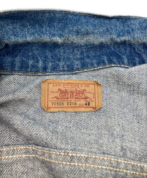 LEVI'S（リーバイス）LEVI'S (リーバイス) 70506デニムジャケット インディゴ サイズ:42の古着・服飾アイテム