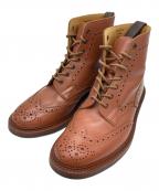 Tricker'sトリッカーズ）の古着「ウィングチップブーツ」｜ブラウン