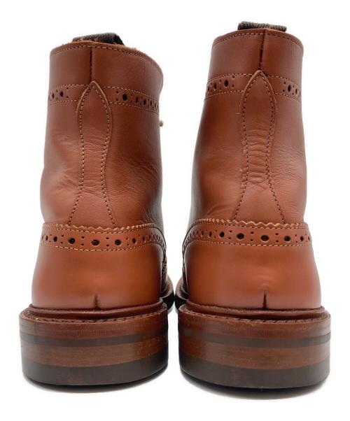Tricker's（トリッカーズ）Tricker's (トリッカーズ) ウィングチップブーツ ブラウン サイズ:8H5の古着・服飾アイテム