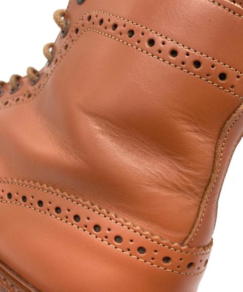 Tricker's（トリッカーズ）Tricker's (トリッカーズ) ウィングチップブーツ ブラウン サイズ:8H5の古着・服飾アイテム