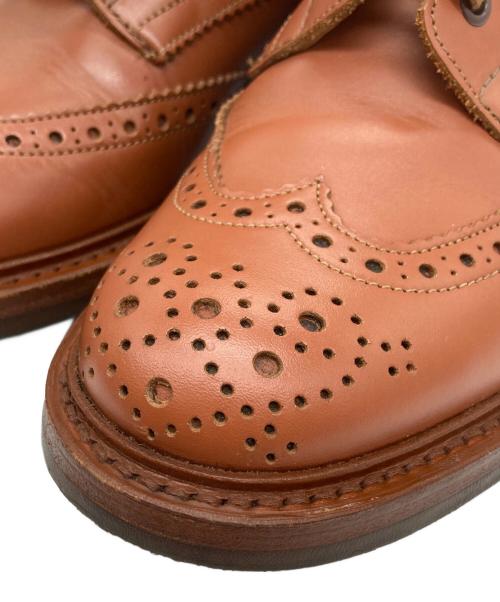 Tricker's（トリッカーズ）Tricker's (トリッカーズ) ウィングチップブーツ ブラウン サイズ:8H5の古着・服飾アイテム