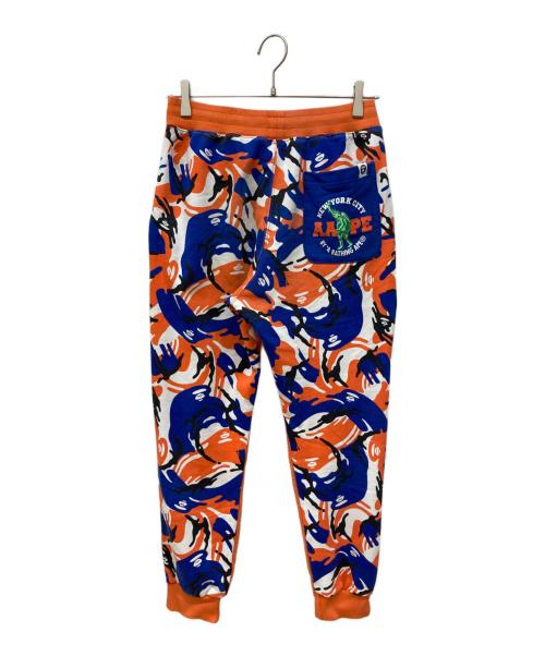 Aape BY A BATHING APE（エーエイプ バイ アベイシングエイプ）Aape BY A BATHING APE (エーエイプ バイ アベイシングエイプ) スウェットパンツ オレンジ サイズ:Sの古着・服飾アイテム