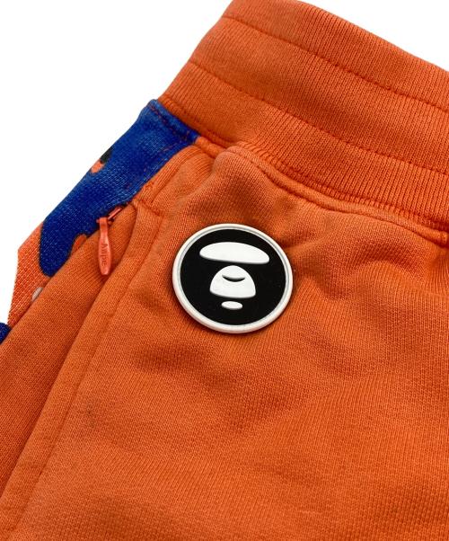 Aape BY A BATHING APE（エーエイプ バイ アベイシングエイプ）Aape BY A BATHING APE (エーエイプ バイ アベイシングエイプ) スウェットパンツ オレンジ サイズ:Sの古着・服飾アイテム