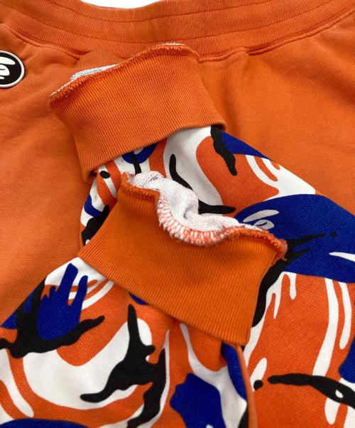 Aape BY A BATHING APE（エーエイプ バイ アベイシングエイプ）Aape BY A BATHING APE (エーエイプ バイ アベイシングエイプ) スウェットパンツ オレンジ サイズ:Sの古着・服飾アイテム