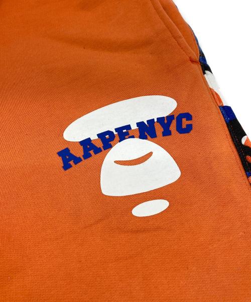 Aape BY A BATHING APE（エーエイプ バイ アベイシングエイプ）Aape BY A BATHING APE (エーエイプ バイ アベイシングエイプ) スウェットパンツ オレンジ サイズ:Sの古着・服飾アイテム