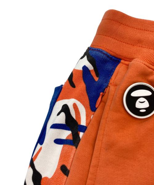 Aape BY A BATHING APE（エーエイプ バイ アベイシングエイプ）Aape BY A BATHING APE (エーエイプ バイ アベイシングエイプ) スウェットパンツ オレンジ サイズ:Sの古着・服飾アイテム