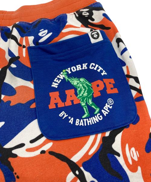 Aape BY A BATHING APE（エーエイプ バイ アベイシングエイプ）Aape BY A BATHING APE (エーエイプ バイ アベイシングエイプ) スウェットパンツ オレンジ サイズ:Sの古着・服飾アイテム