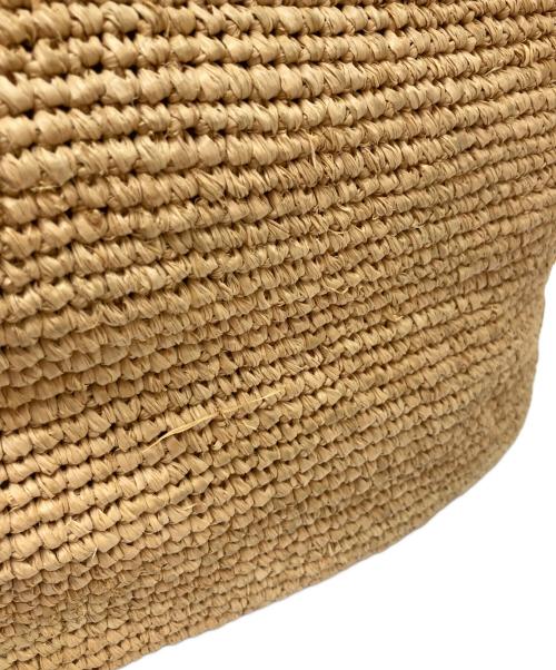 HELEN KAMINSKI（ヘレンカミンスキー）HELEN KAMINSKI (ヘレンカミンスキー) ラージラフィアトートバッグ ベージュの古着・服飾アイテム