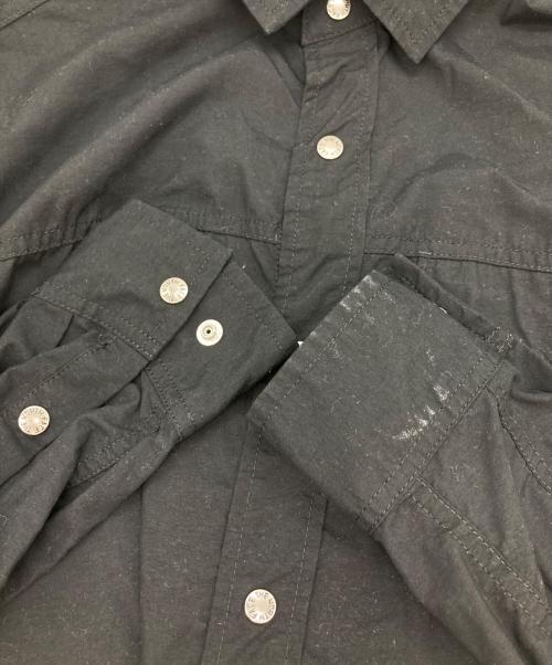 THE NORTH FACE（ザ ノース フェイス）THE NORTH FACE (ザ ノース フェイス) ロングスリーブヌプシシャツ ブラック サイズ:Mの古着・服飾アイテム