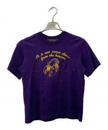 kotohayokozawa（コトハヨコザワ）の古着「BRA TEE/パイピングTシャツ」｜パープル