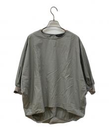 mizuiro-ind（ミズイロインド）の古着「ドルマンブラウス」｜グレー