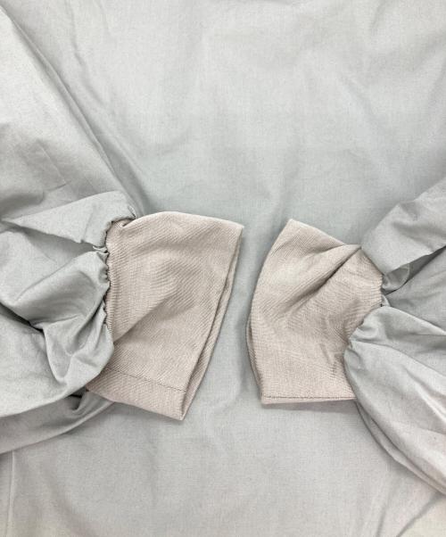 mizuiro-ind（ミズイロインド）mizuiro-ind (ミズイロインド) ドルマンブラウス グレー サイズ:-の古着・服飾アイテム