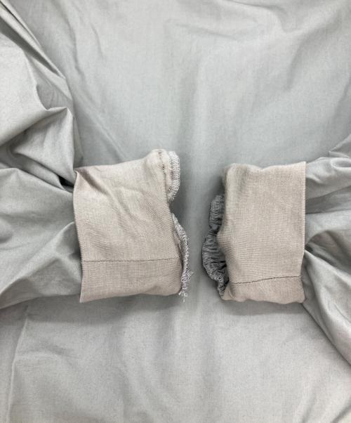 mizuiro-ind（ミズイロインド）mizuiro-ind (ミズイロインド) ドルマンブラウス グレー サイズ:-の古着・服飾アイテム