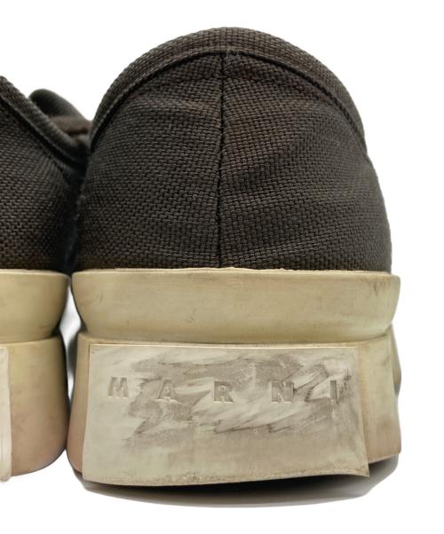 MARNI（マルニ）MARNI (マルニ) ローカットスニーカー ブラウン サイズ:37の古着・服飾アイテム