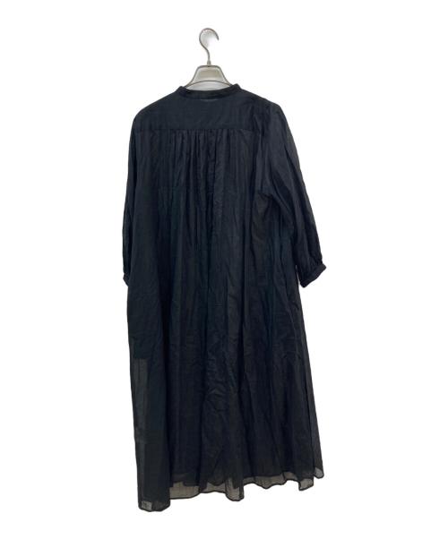 ADIEU TRISTESSE（アデュートリステス）ADIEU TRISTESSE (アデュートリステス) リネン混シャツワンピース ブラック サイズ:‐の古着・服飾アイテム
