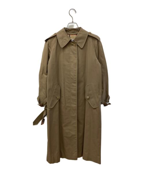 Burberry's（バーバリー）Burberry's (バーバリー) 裏ノバステンカラーコート ブラウン サイズ:Lの古着・服飾アイテム