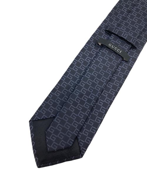 GUCCI（グッチ）GUCCI (グッチ) ネクタイ ネイビー サイズ:-の古着・服飾アイテム
