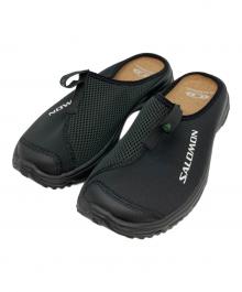 SALOMON（サロモン）の古着「RX SLIDE 3.0/メッシュサンダル」｜ブラック×グリーン