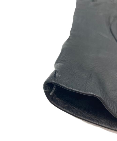 GUCCI（グッチ）GUCCI (グッチ) ホースビットレザーグローブ ブラック サイズ:7 1/2の古着・服飾アイテム